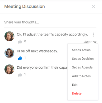 Turn your discussion into