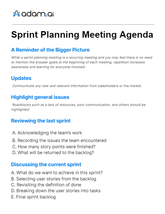 Google Docs Templates to Perfect Your Meeting Agenda & Meeting Minutes