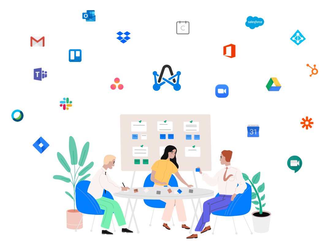 all integrations as zoom slack teams calendar